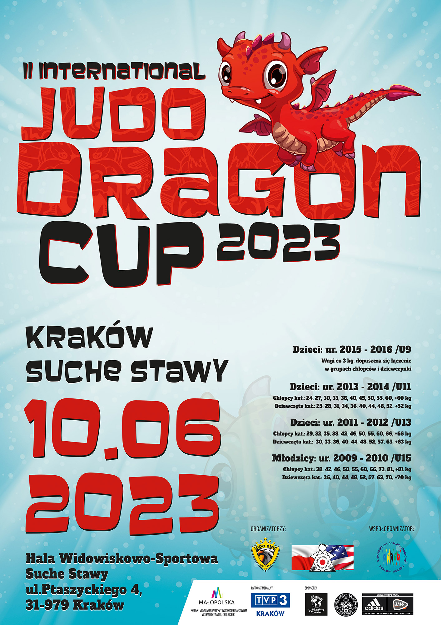 JUDO KING - DRAGON CUP - Plakat 2023- 06-10